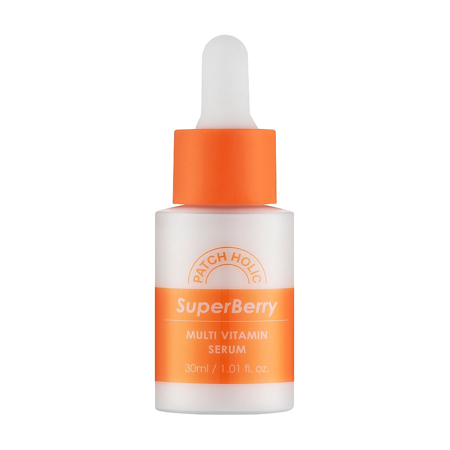 Сироватка для сяйва шкіри обличчя Patch Holic SuperBerry Multi Vitamin Serum, 30 мл